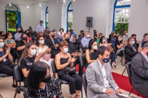 Prêmio CREA-RJ 2020/2021: 25 alunos do UniFOA agraciados na 9ª edição recebem certificado no Centro Universitário 1 DSC2551