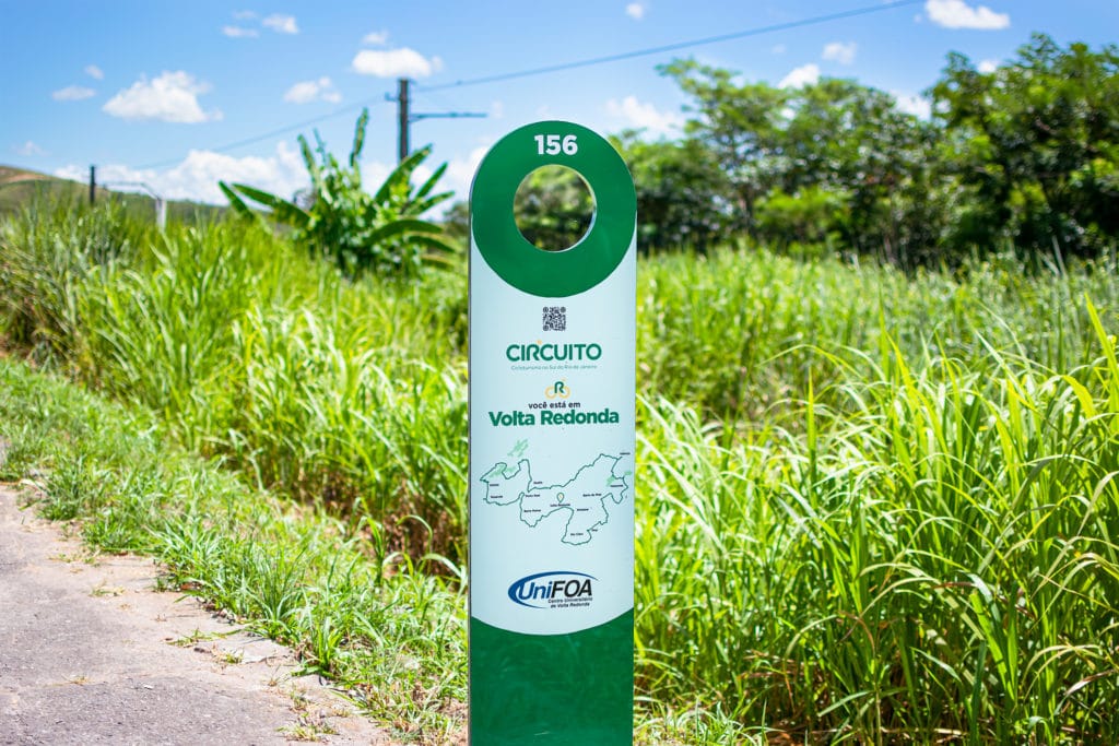 UniFOA apoia Circuito de Cicloturismo na região 1 Totem 01