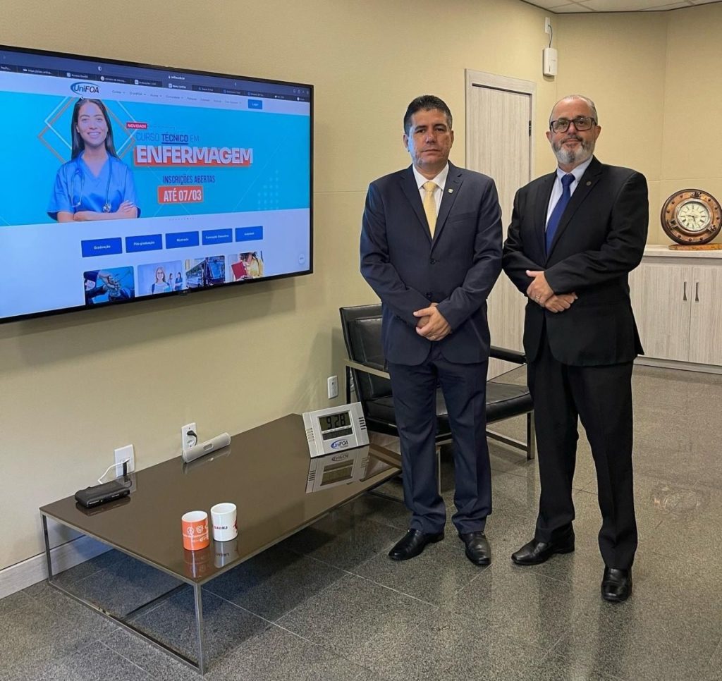 FOA/UniFOA discute proposta de convênio para profissionais da segurança pública 1 Convênio FOA/UniFOA