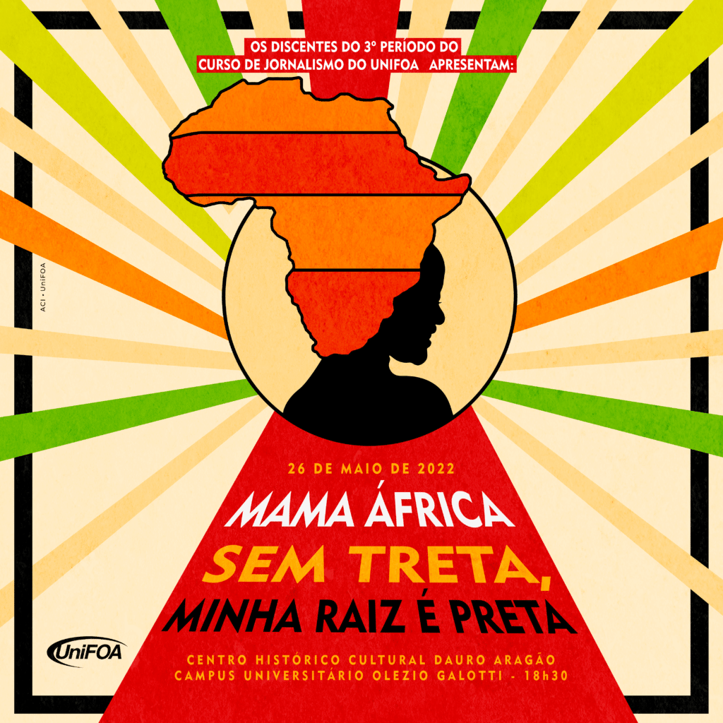 Curso de Jornalismo do UniFOA promove evento sobre cultura africana 1 cultura africana